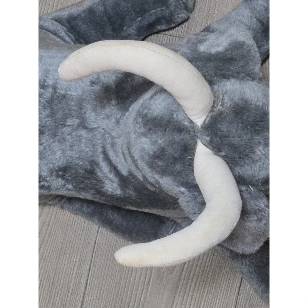 Goat Plush Large Gray 18